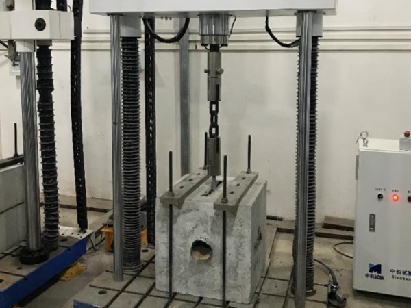 橋墩臺預埋槽道檢測